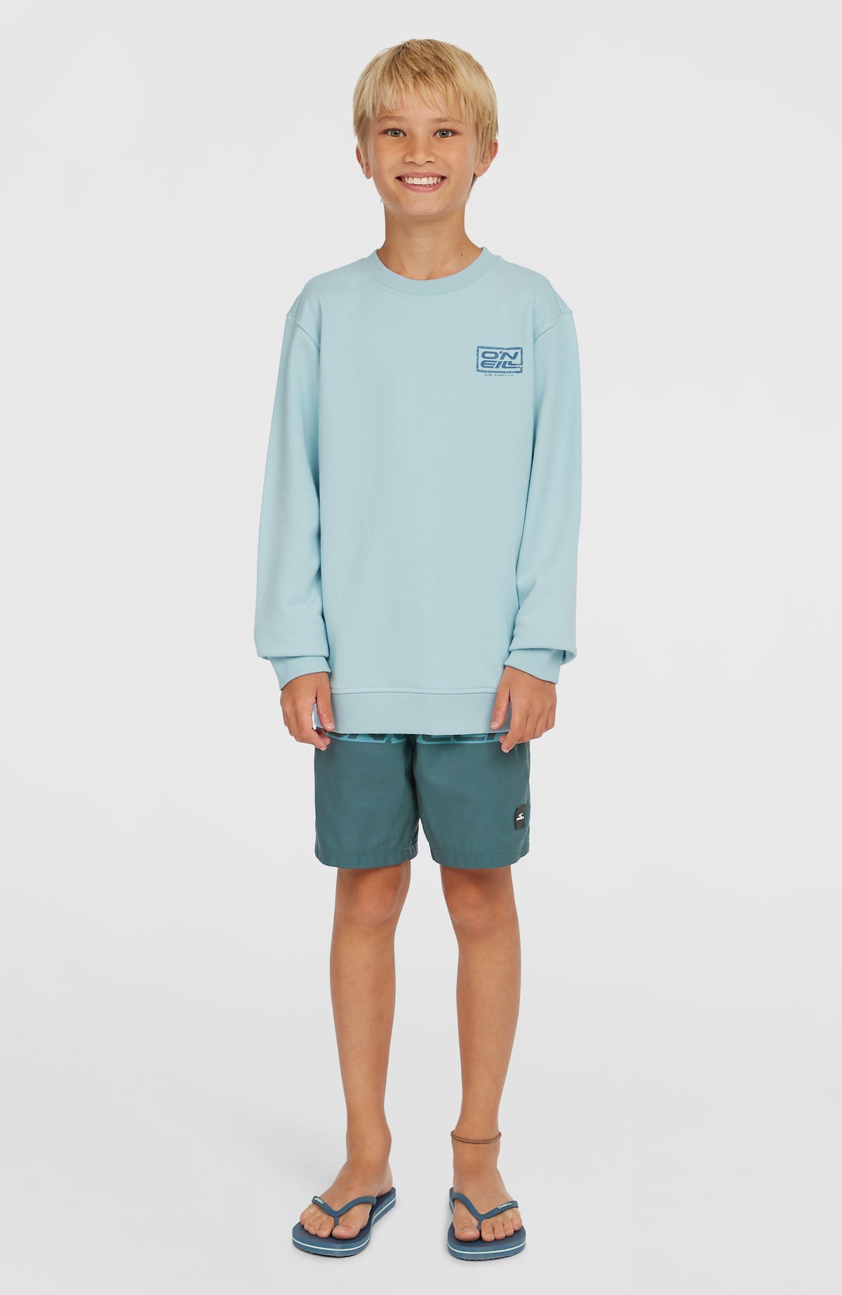 Logo Crew sweater | Morning Glory