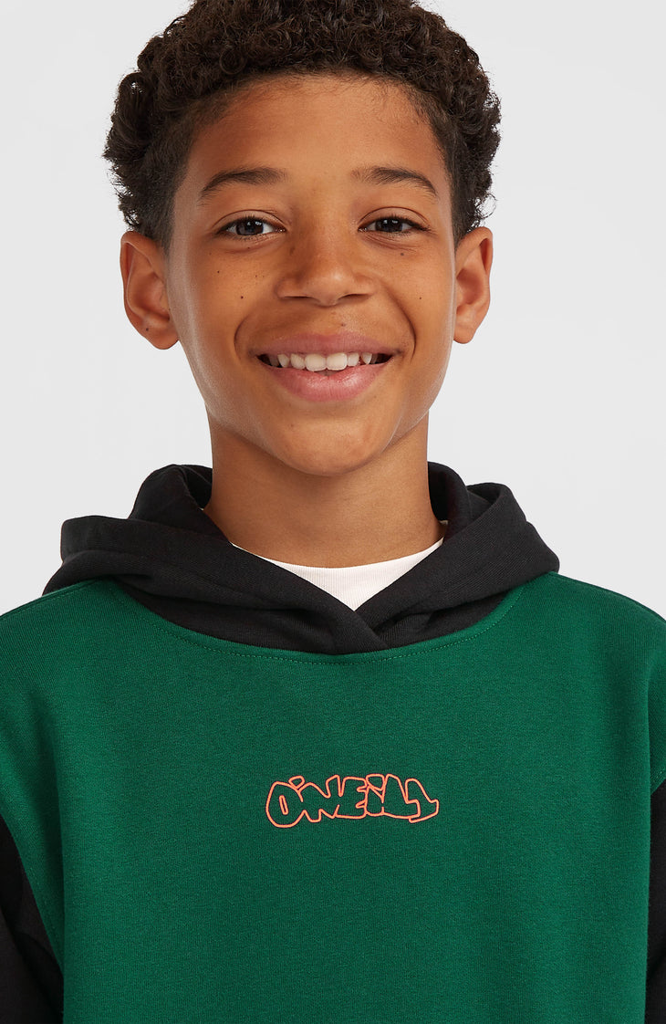 FWC'Play hoodie | Emerald Envy Colour Block