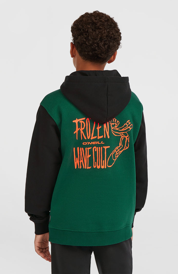 FWC'Play hoodie | Emerald Envy Colour Block