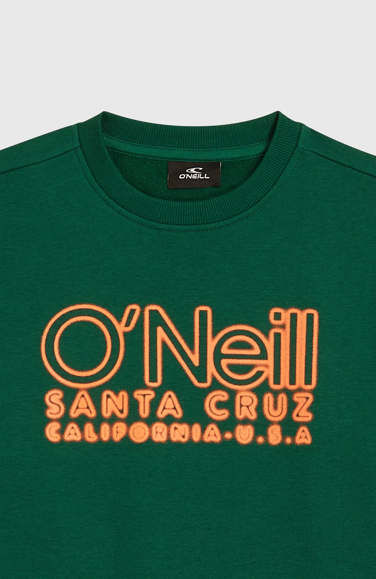 Essentials Crew sweater | Emerald Envy