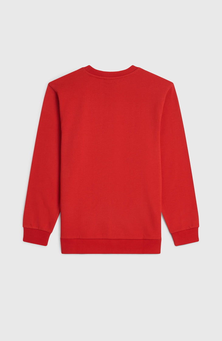 Cali Crew sweater | High Risk Red