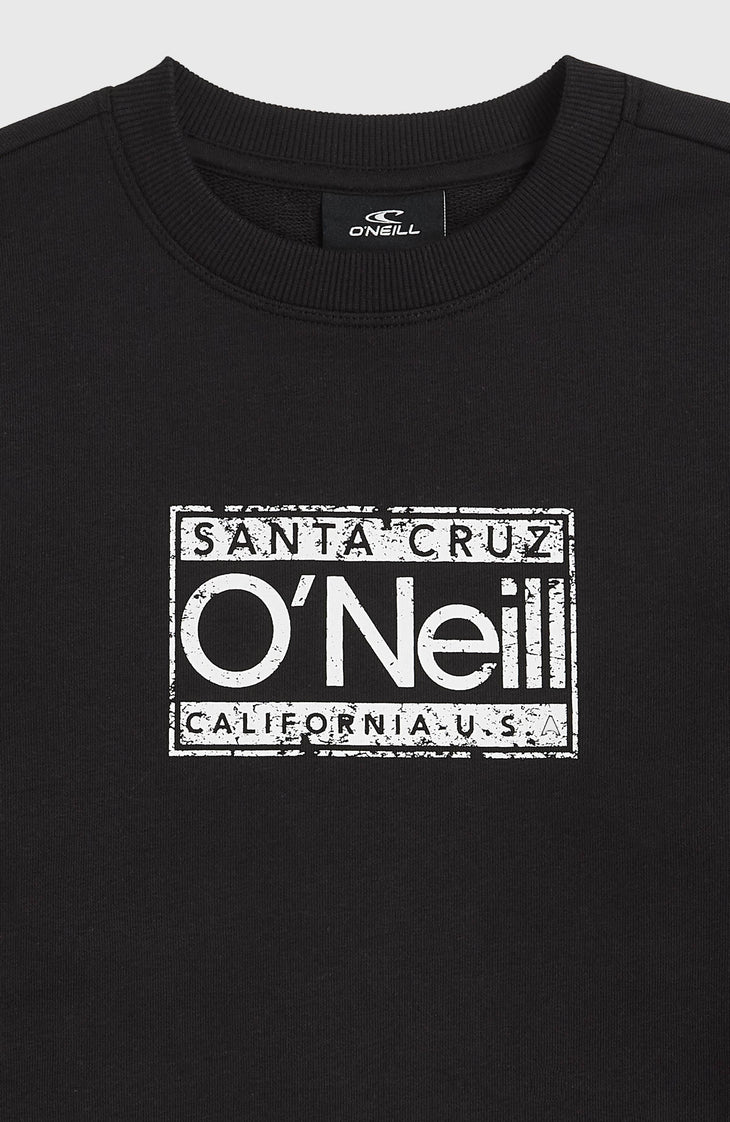 Cali Crew sweater | Black Out