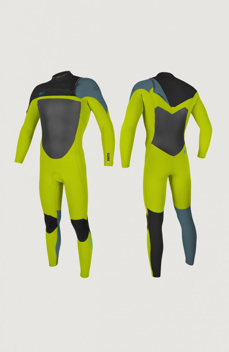 Superfreak™ Chest Zip 3/2mm Full Wetsuit | Yellow