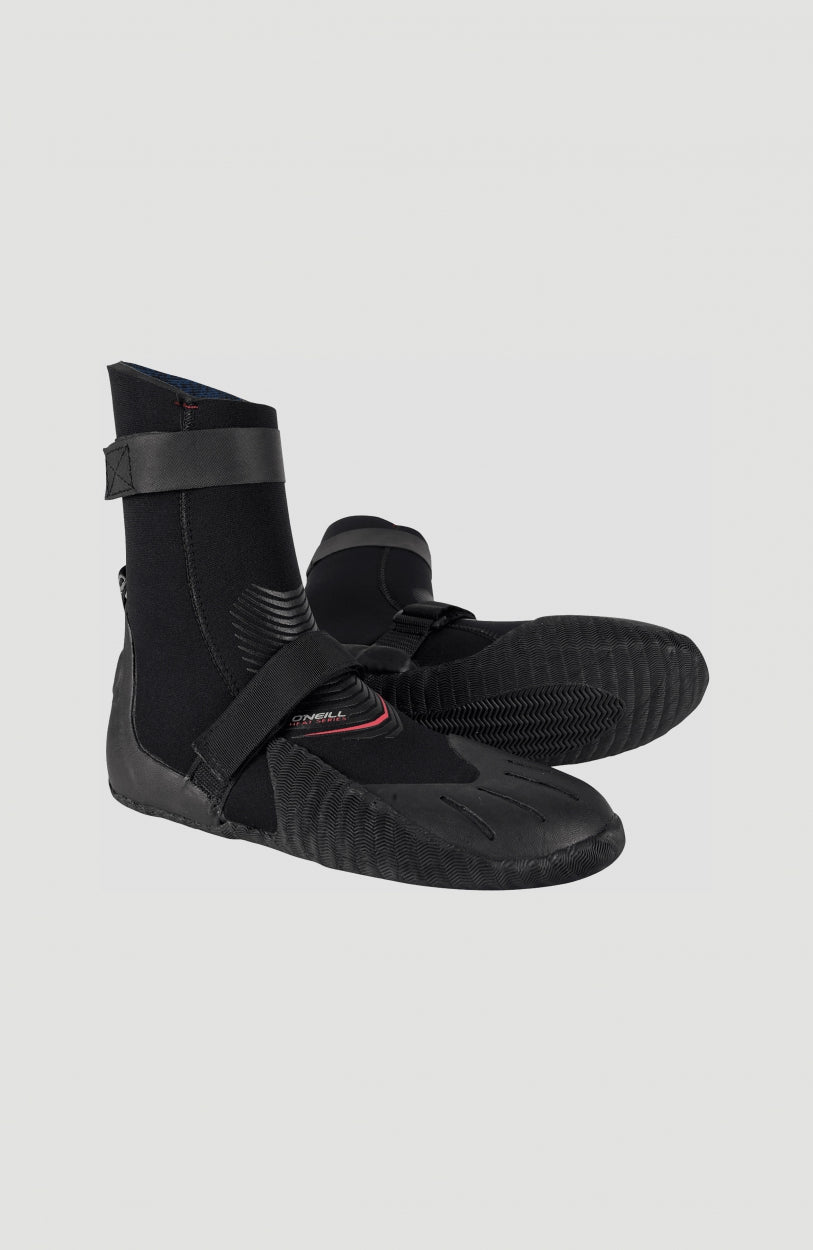 Heat 7mm Round Toe Boot | Black