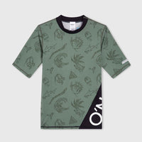 Mix and Match Crazy shirt met korte mouwen | Green Vintage Surfer