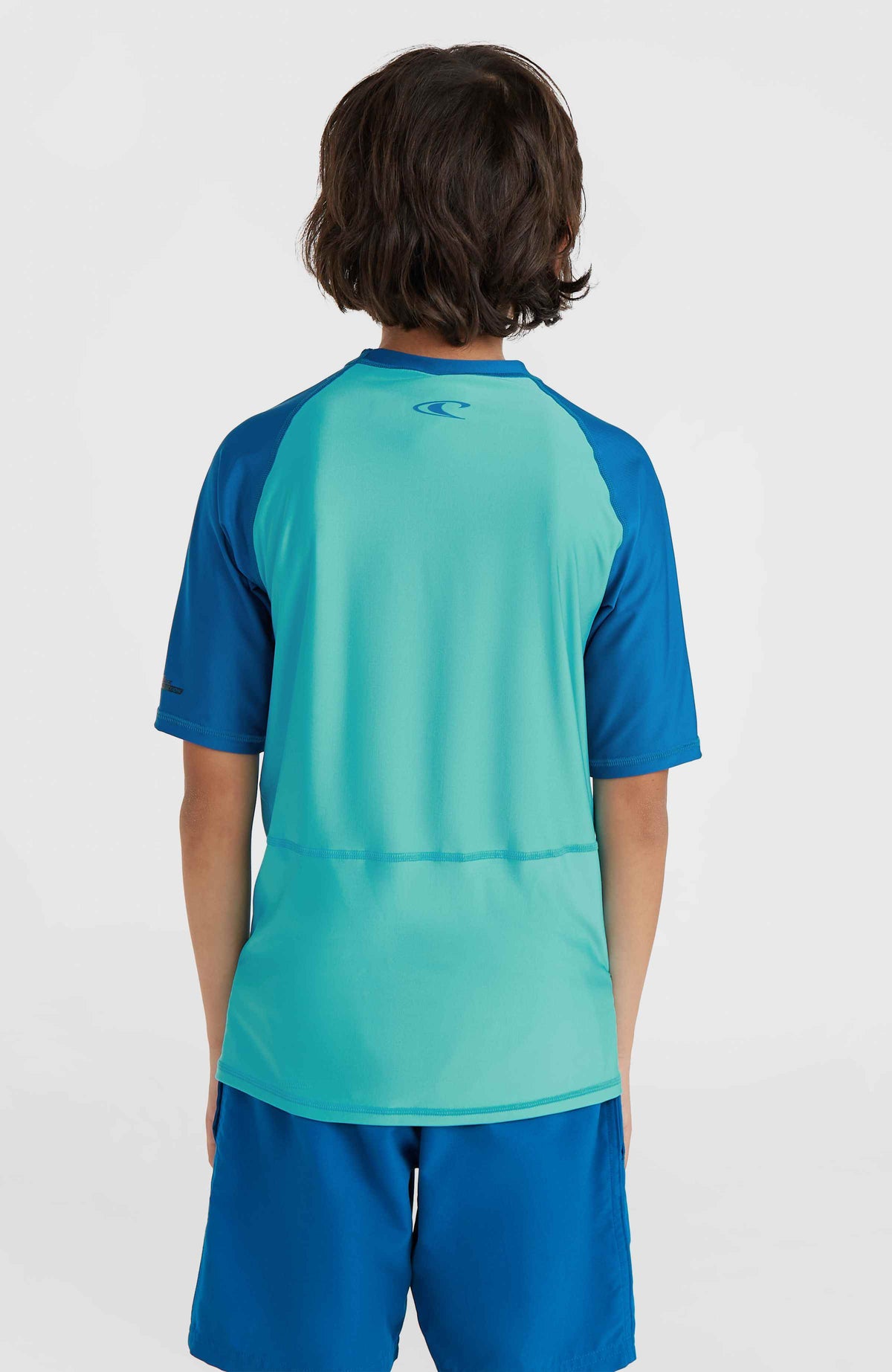 Essentials Cali shirt met korte mouwen | Neon Blue