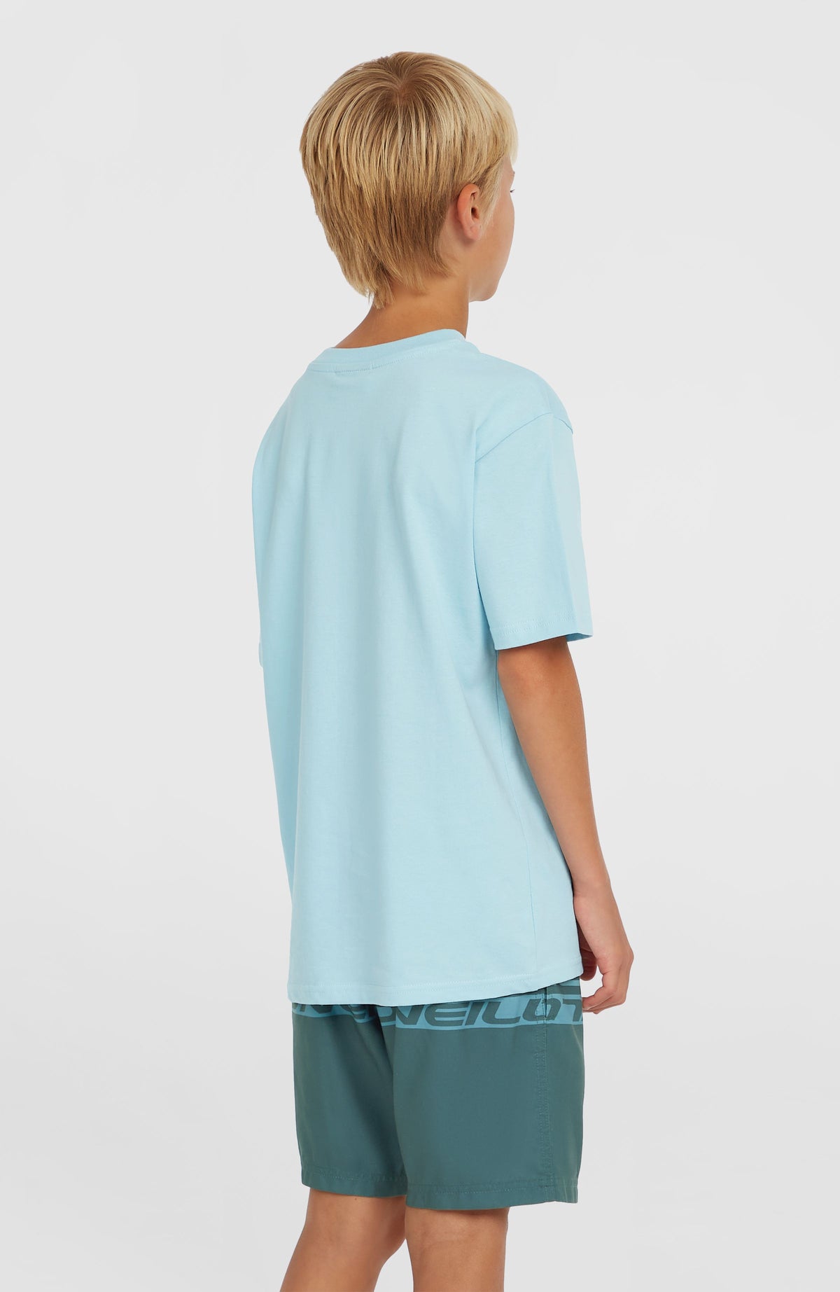 Cali Stripe 14'' zwembroek | Blue Upside Down
