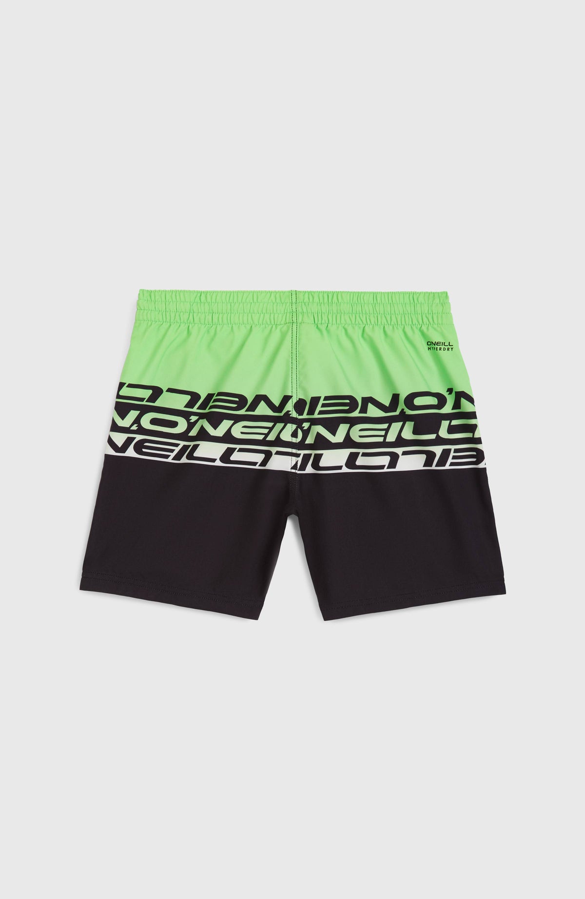 Cali Stripe 14'' zwembroek | Green Upside Down