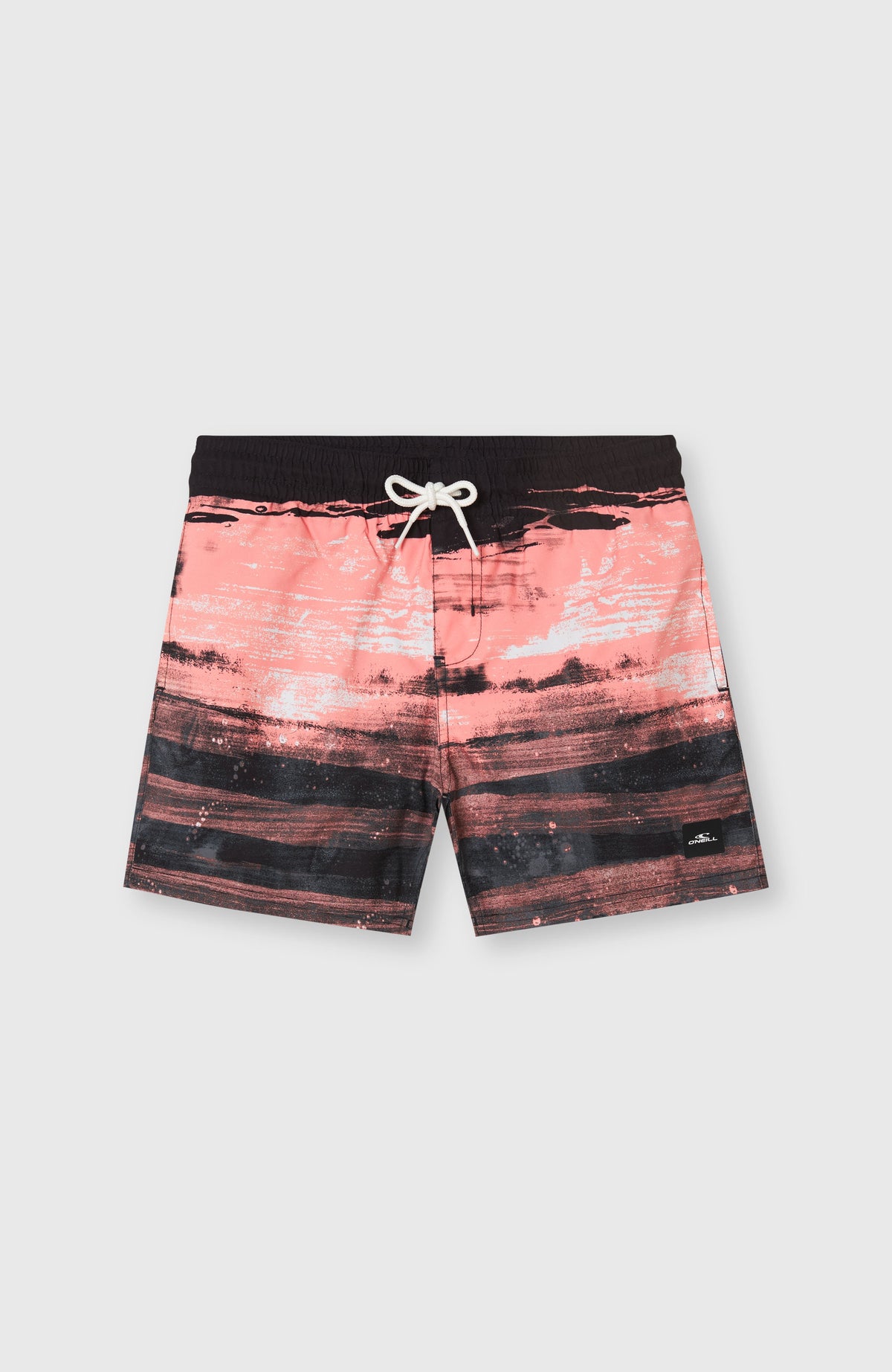 Cali Gradient 14'' zwembroek | Coral Melted Texture