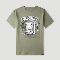 Blend T-shirt | Deep Lichen Green