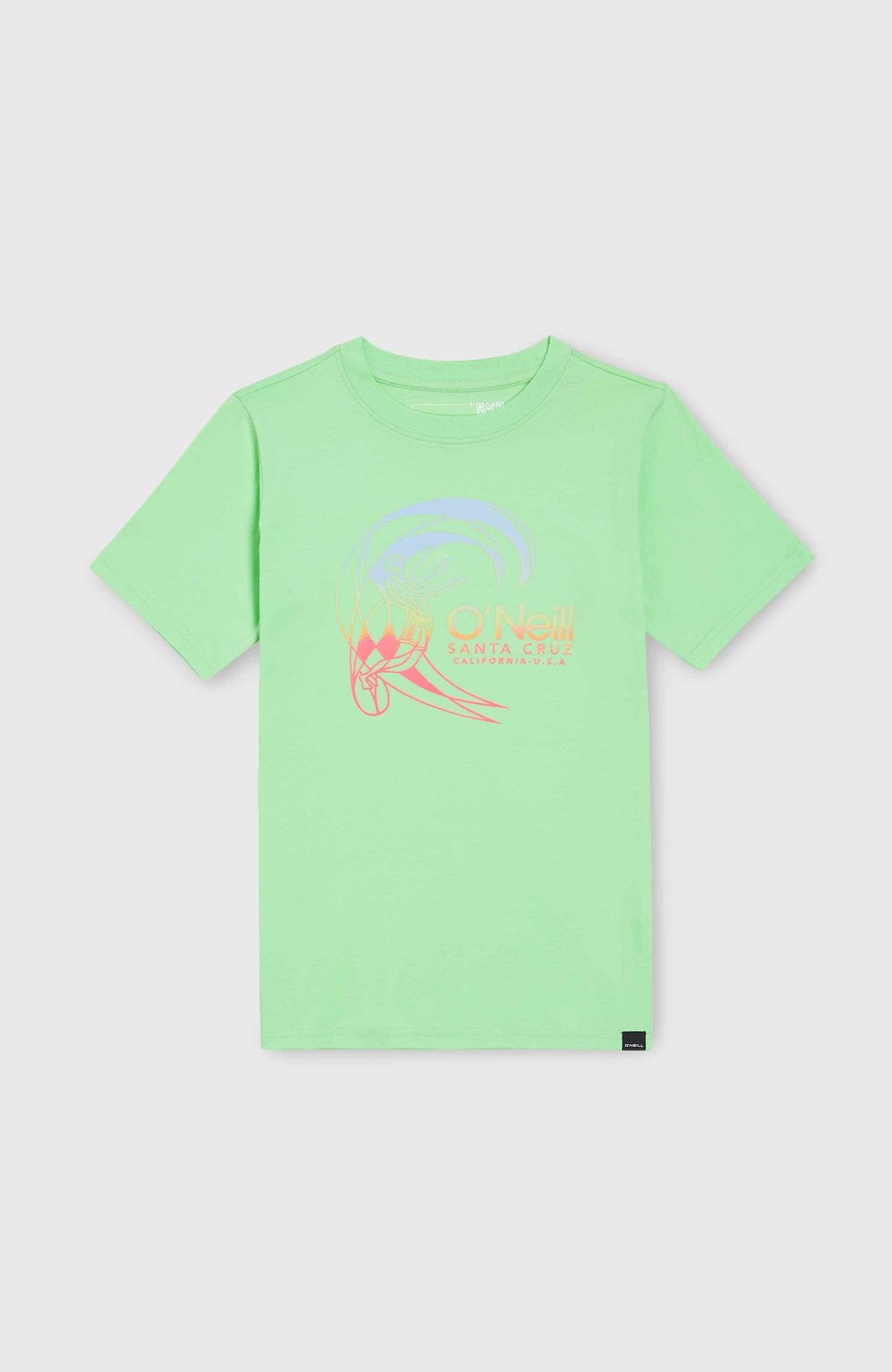 Circle Surfer T-shirt | Neon Green