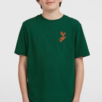 Back Print T-shirt | Emerald Envy