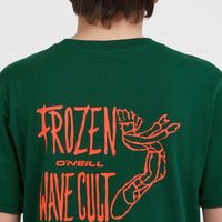 Back Print T-shirt | Emerald Envy