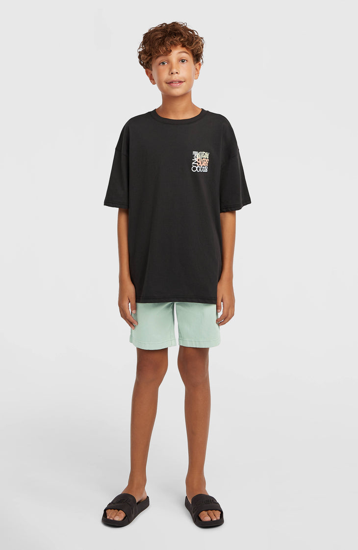 Back Print T-shirt | Black Out