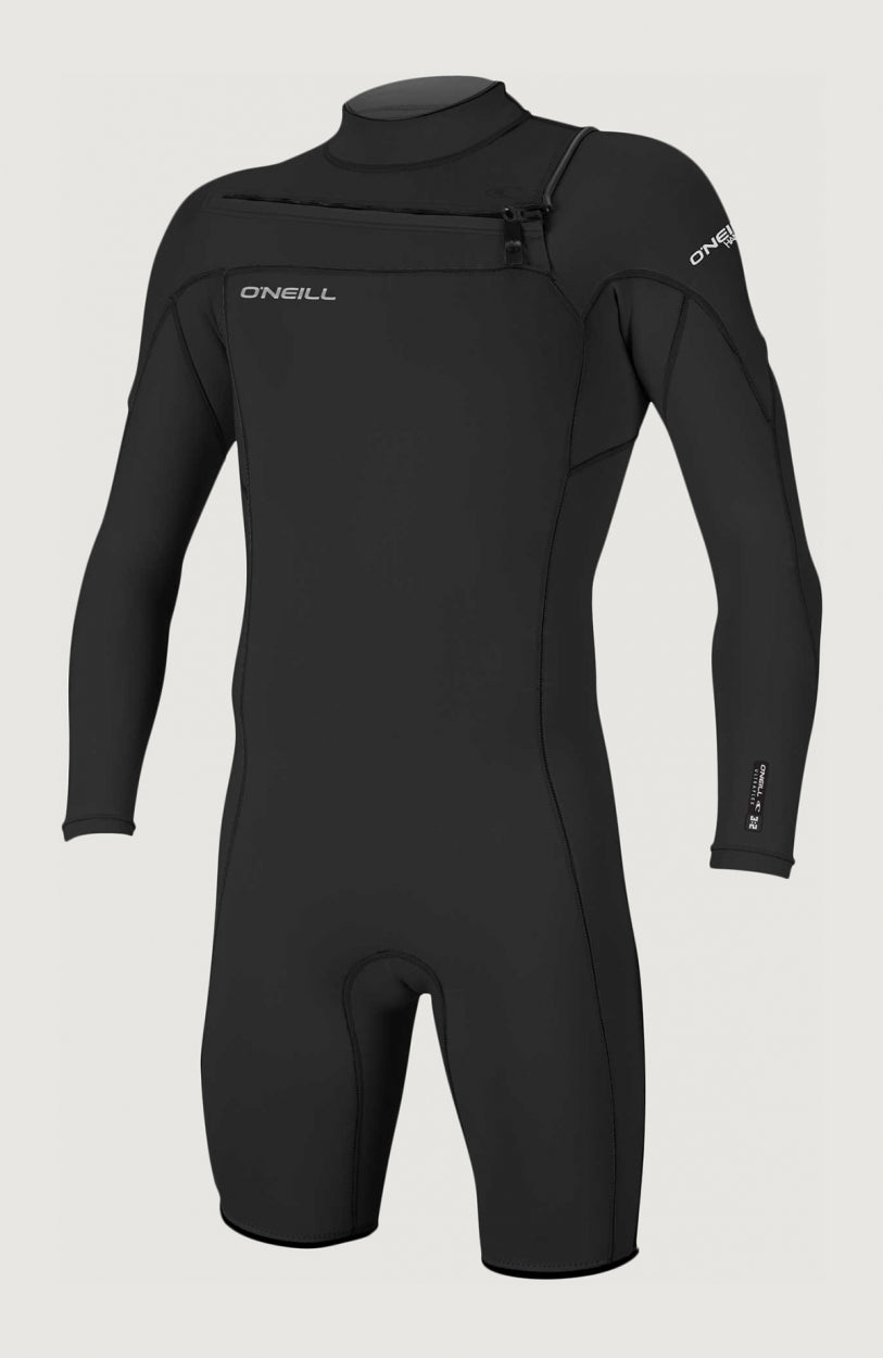 Hammer 2mm Chest Zip Long Sleeve Spring Wetsuit | A05 BLK/BLK/BLK