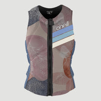 Slasher Comp Vest Girls | DESERT BLOOM/DRIFT BLUE