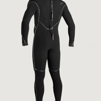 Psycho One Back Zip 3/2mm Full Wetsuit | BLACK/BLACK