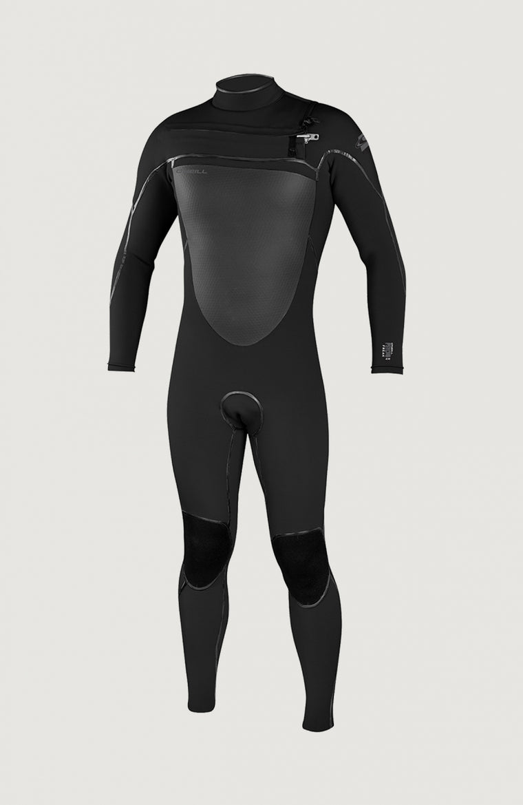 Psycho Freak Chest Zip 5/4mm Full Wetsuit | Black