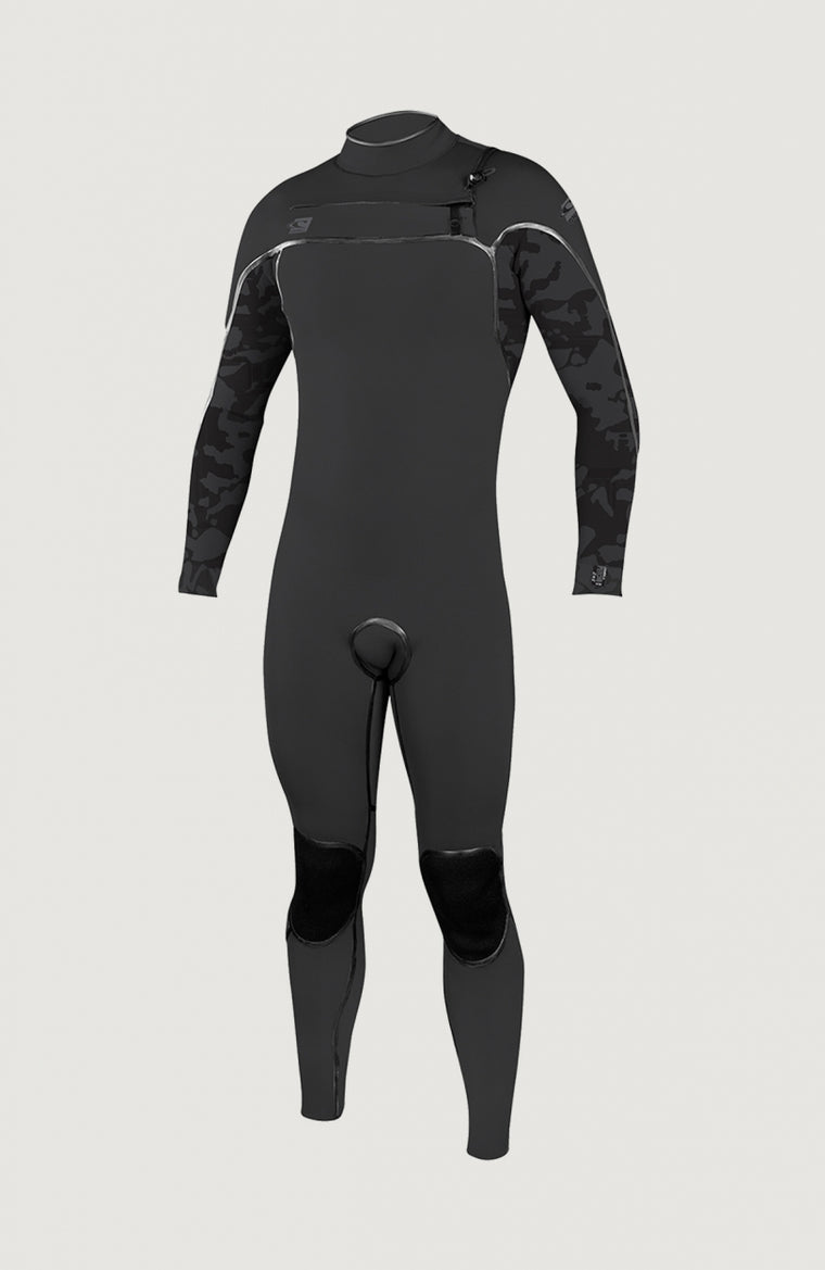 Psycho One Chest Zip 5/4mm Full Wetsuit | Grey