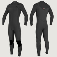 Hyperfreak 4/3mm Chest Zip Full Wetsuit | Grey