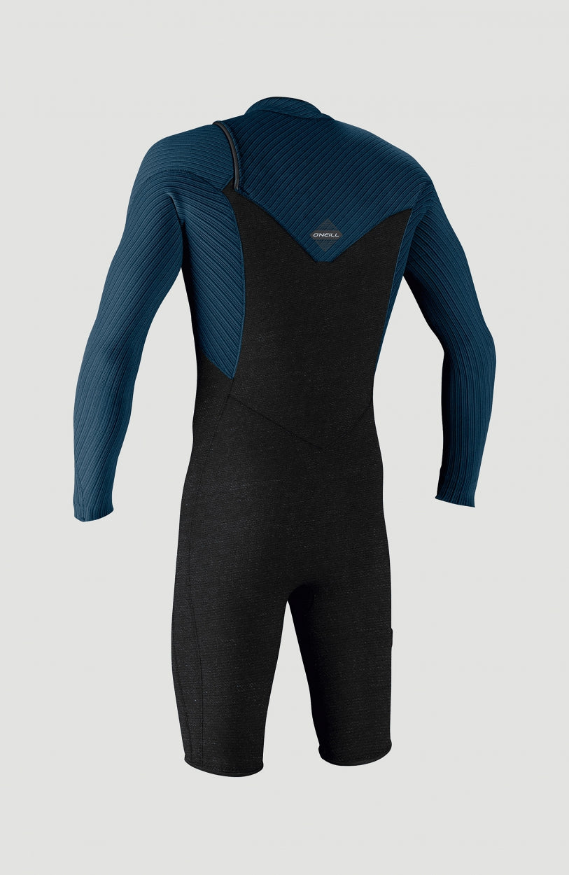 Hyperfreak 2mm Chest Zip Long Sleeve Spring Wetsuit | Black