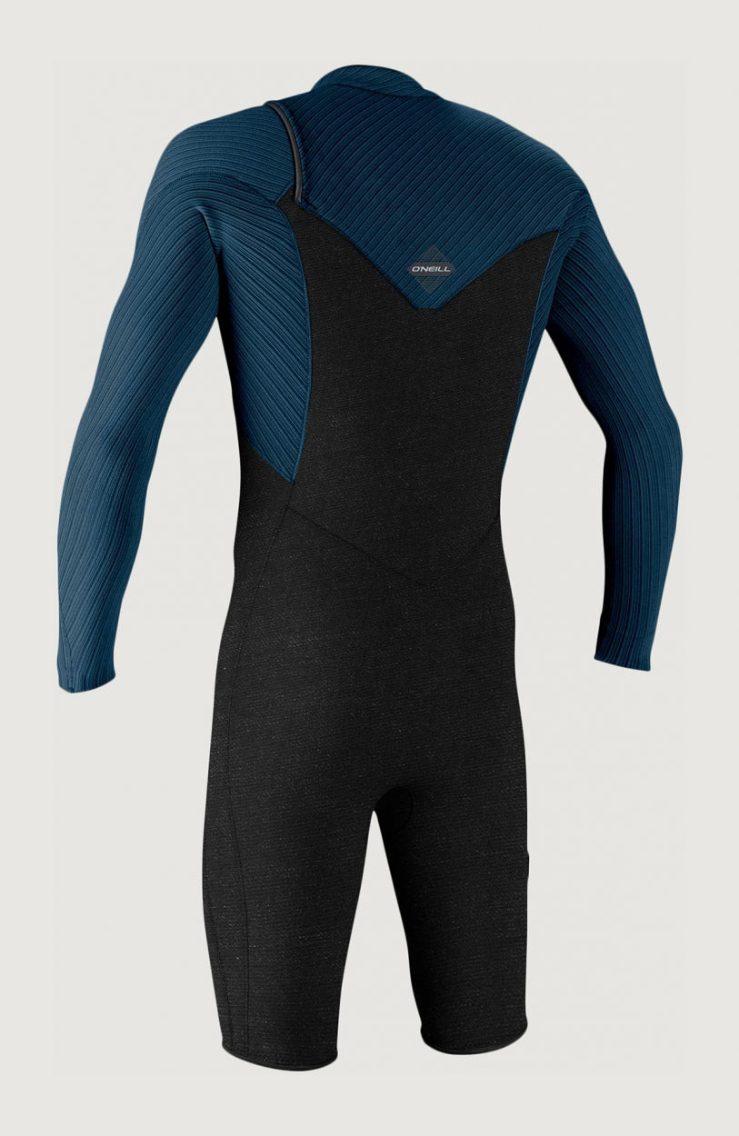Hyperfreak 2mm Chest Zip Long Sleeve Spring Wetsuit | Black