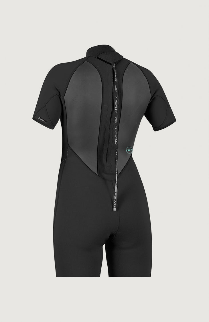 Reactor-2 2mm Back Zip Shortsleeve Spring Wetsuit | BLACK/BLACK