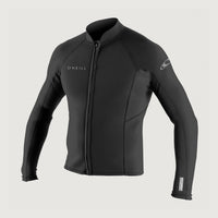 Reactor-2 1.5mm Front Zip Jacket | BLACK/BLACK