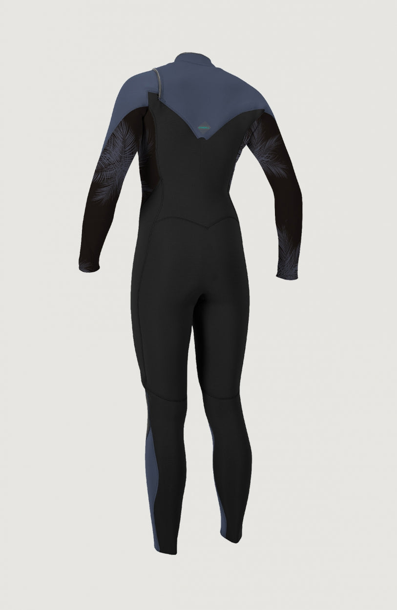 Hyperfreak 5/4mm Chest Zip Full Wetsuit | Light Green