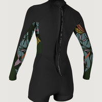 Bahia 2/1mm Back Zip Longsleeve Spring Wetsuit | Black