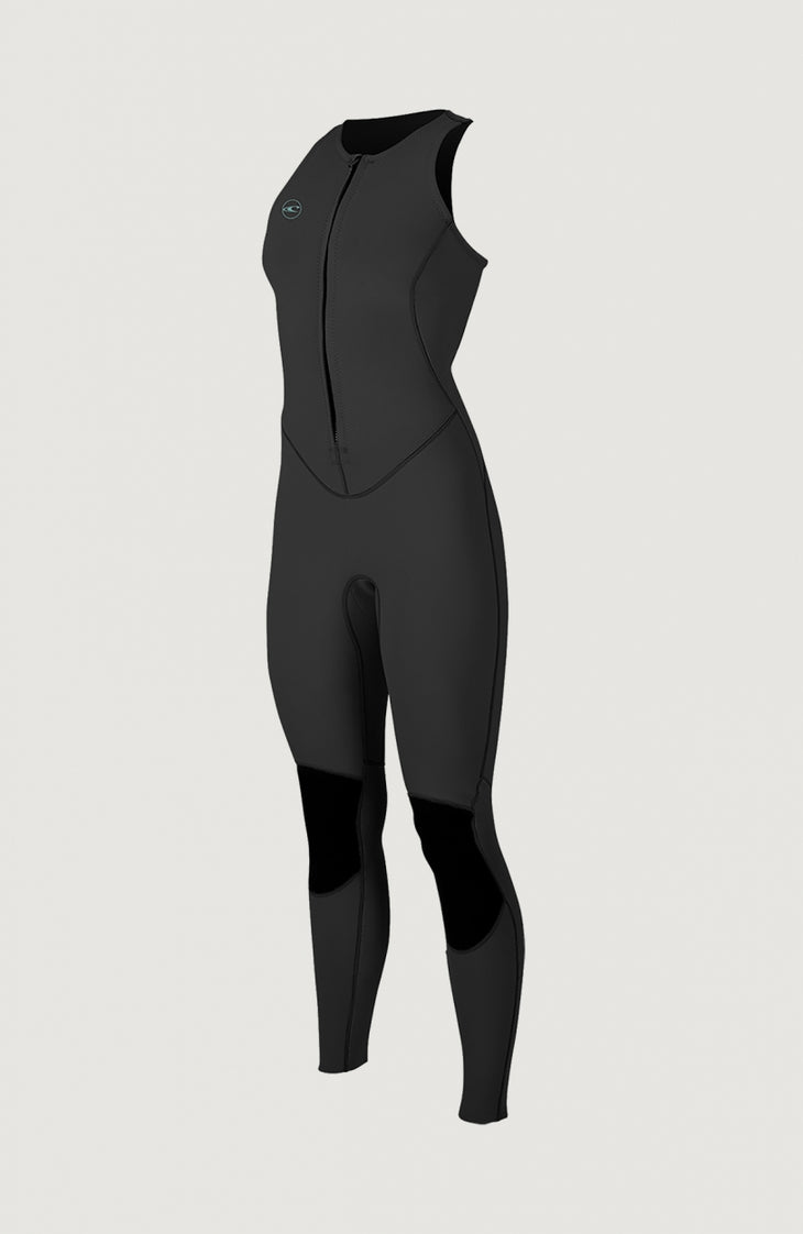 Reactor-2 15mm Front Zip Sleeveless Full Womens | BLACK/BLACK