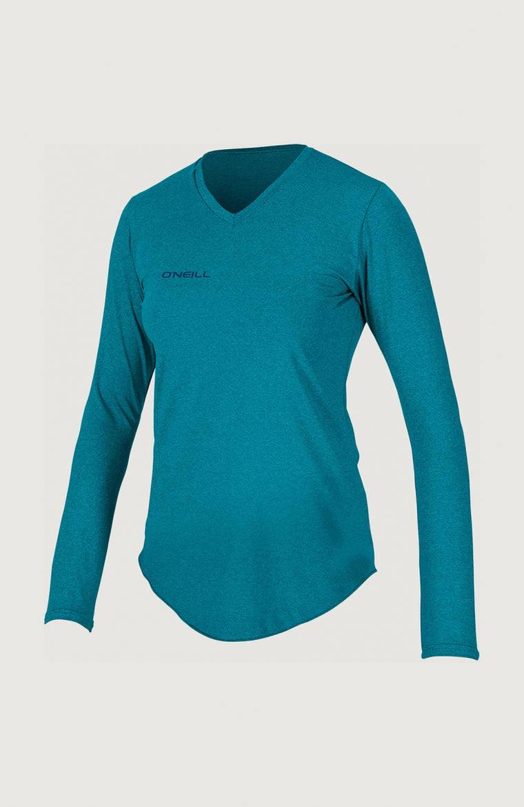 Hybrid L/Slv V-Neck Sun Shirt | Blue