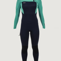 Hyperfreak 3/2mm Chest Zip Full Wetsuit | Dark Blue