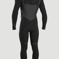 Psycho Tech 3/2mm Chest Zip Full Wetsuit | BLACK/BLACK