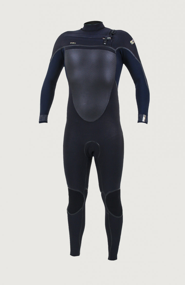 Psycho Tech 4/3mm Chest Zip Full Wetsuit | Black