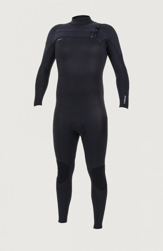 Hyperfreak Fire 4/3mm Back Zip Full Wetsuit | BLACK/BLACK
