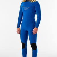 Hyperfreak 3/2mm Chest Zip Full Wetsuit | BLACK/BLACK