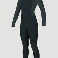 Hyperfreak 3/2mm Chest Zip Full Wetsuit | GUNMTL/GUNMTL