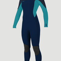 Hyperfreak 4/3mm+ Chest Zip Full Wetsuit | Dark Blue