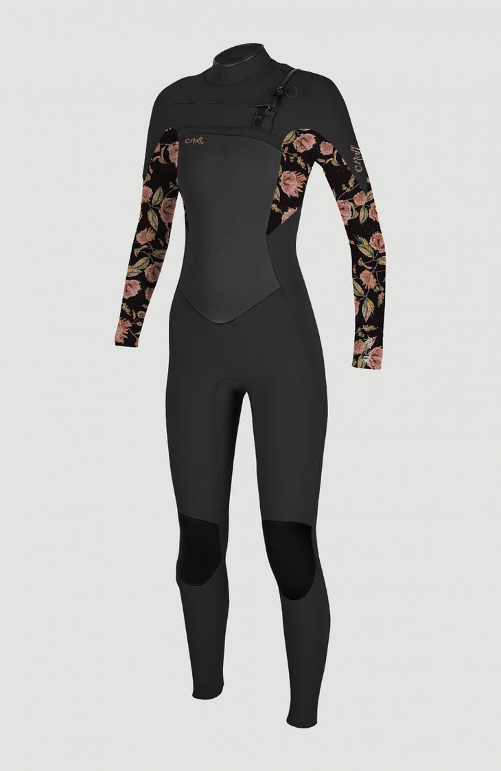 Epic 3/2 Chest Zip Full Girls | Black