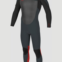 Epic 4/3mm Chest Zip Full Wetsuit | Grey