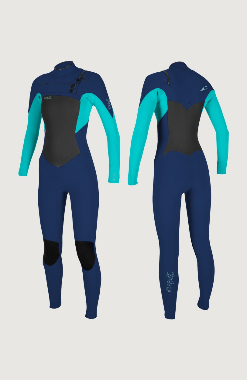 Epic 5/4mm Chest Zip Full Wetsuit | Black