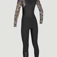 Epic 5/4mm Chest Zip Full Wetsuit | BLACK/TWIGGY