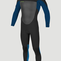 Epic 5/4mm Chest Zip Full Wetsuit | BLACK/DEEP SEA/BALI BLUE