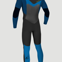 Epic 5/4mm Chest Zip Full Wetsuit | BLACK/DEEP SEA/BALI BLUE