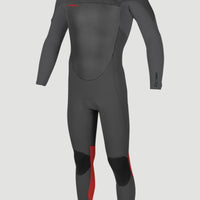 Epic 5/4mm Chest Zip Full Wetsuit | GRAPHITE/SMOKE/RED