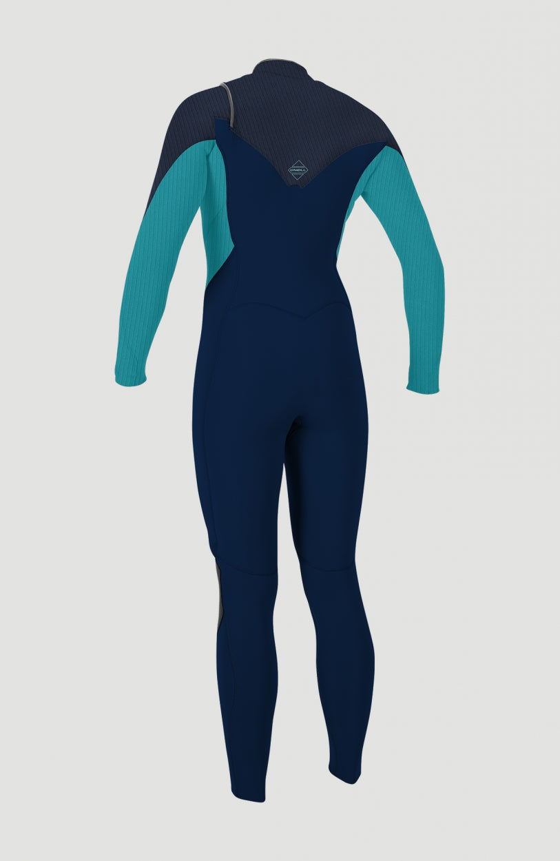 Hyperfreak Plus 5/4mm Chest Zip Full Wetsuit | Dark Blue