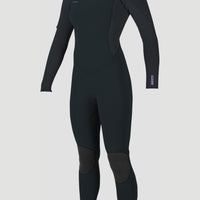 Hyperfreak 5/4mm Chest Zip Full Wetsuit | GUNMTL/GUNMTL