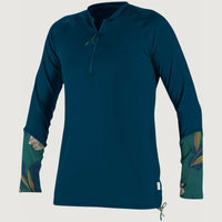 Front Zip Long Sleeve UV Shirt | Dark Blue