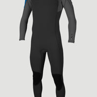 Hammer 3/2mm Chest Zip Full Wetsuit | BLK/GRAPH/OCEAN